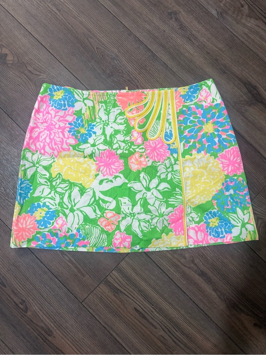 Lilly Pulitzer Dresses & Skirts - Lilly Pulitzer Jasmine Skort Hibiscus Stroll Size 10 Golf Tennis Resort EUC